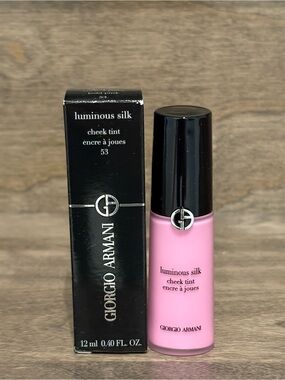 NEW Armani Beauty Cheek Tint Longwear Lightweight Liquid Blush - Cool Baby Pink